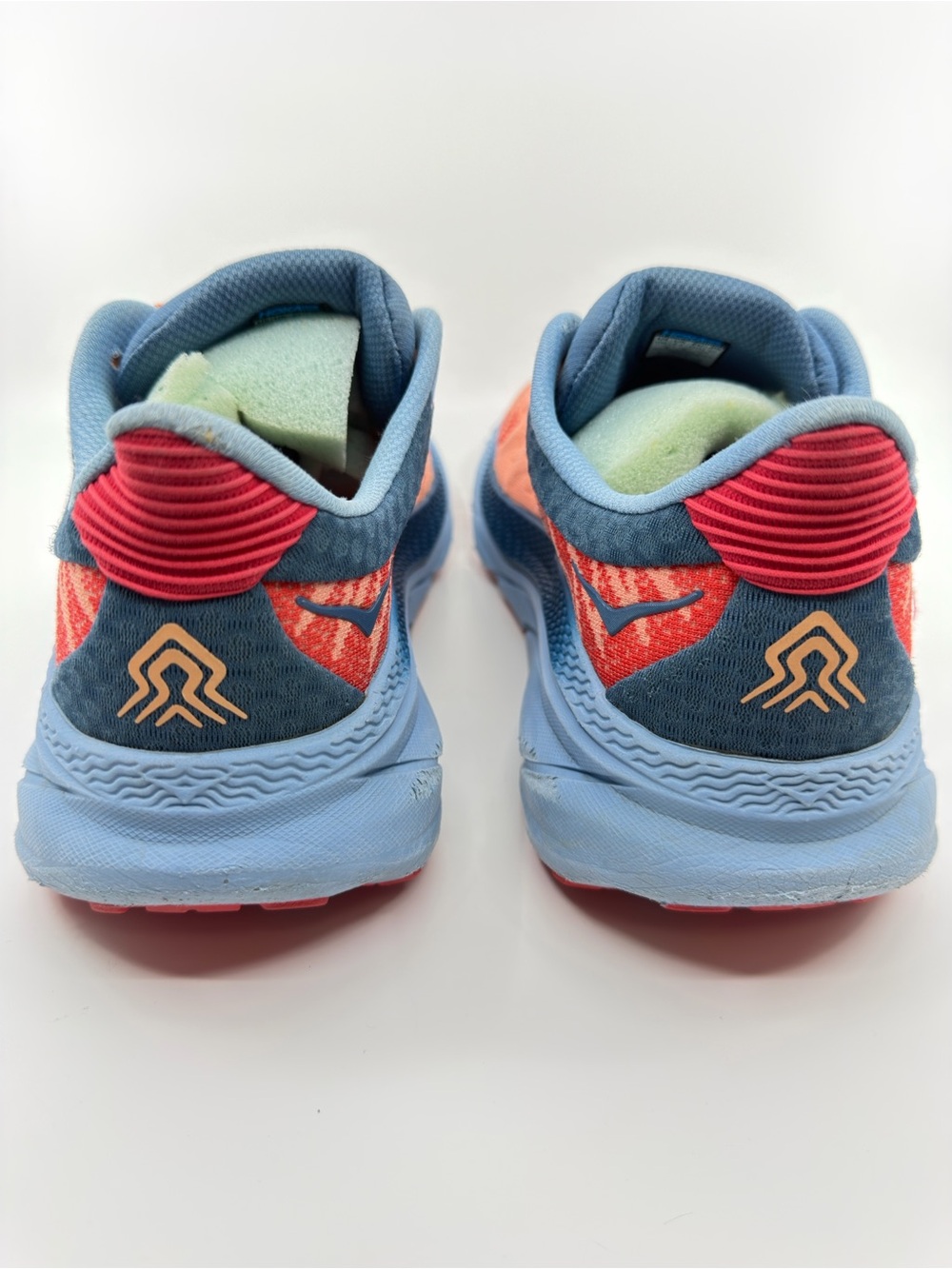 Hoka Challenger ATR 7 Color Papaya/Real Teal SZ 10 - Picture 3 of 12